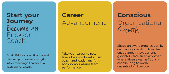 start your journey with erickson coaching international