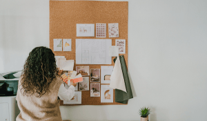 A guide for creating your own vision board for the year