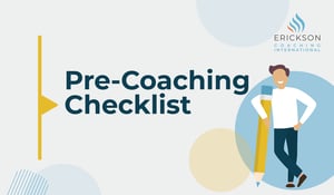 Pre-Coaching Checklist Downloadable