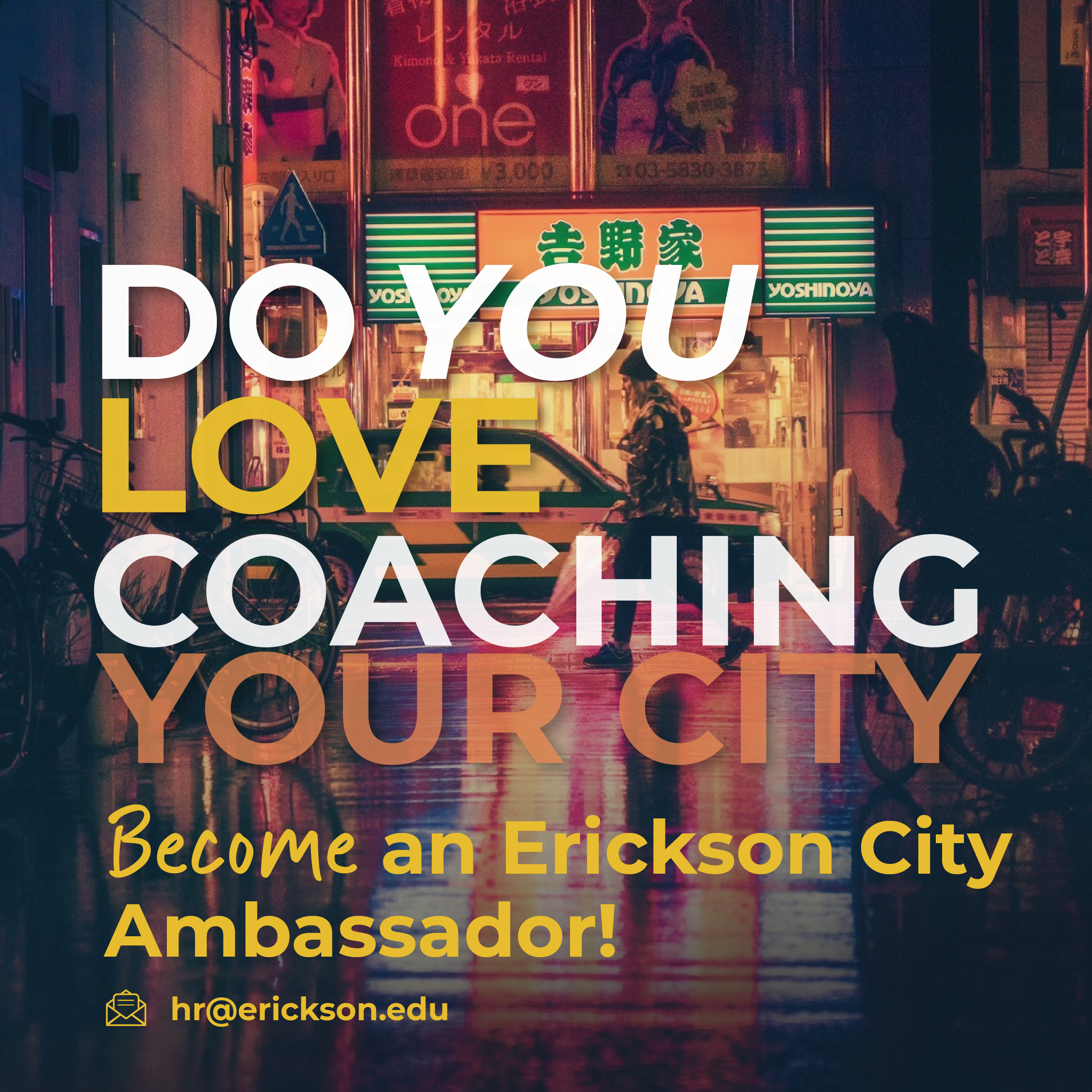 Become A City Ambassador