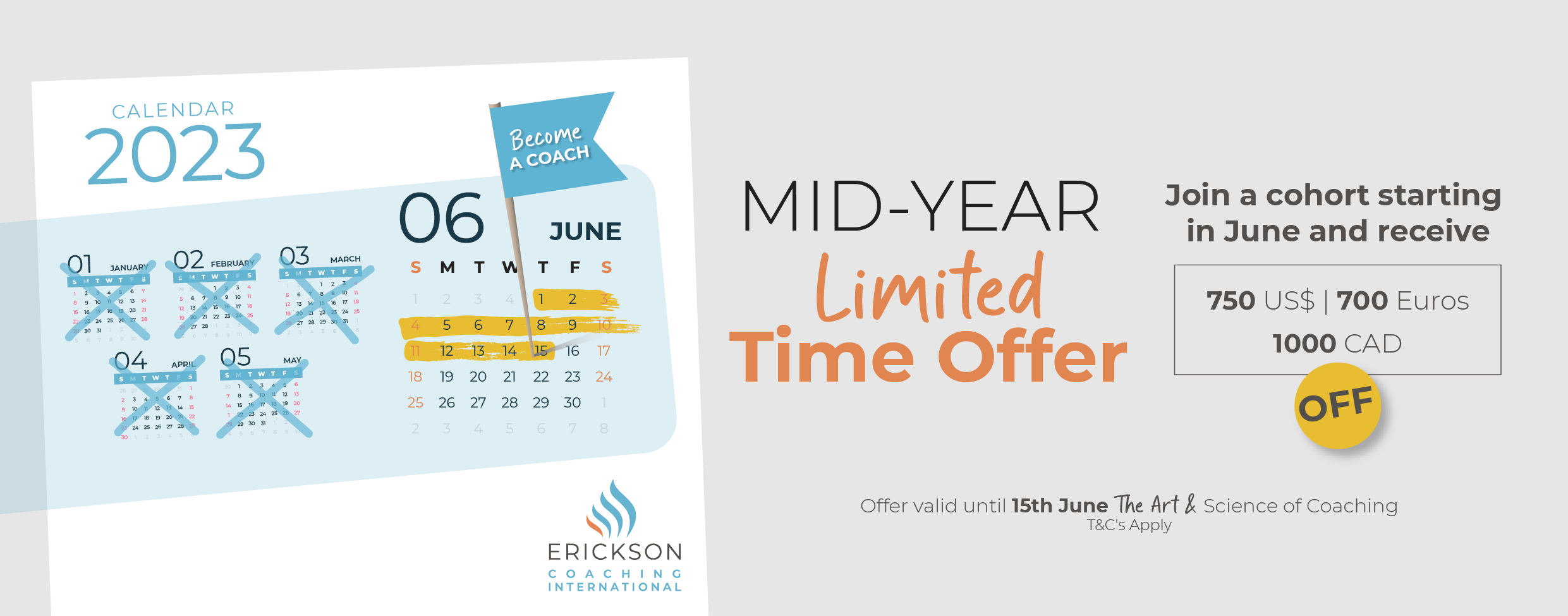Erickson Coaching International June Offer