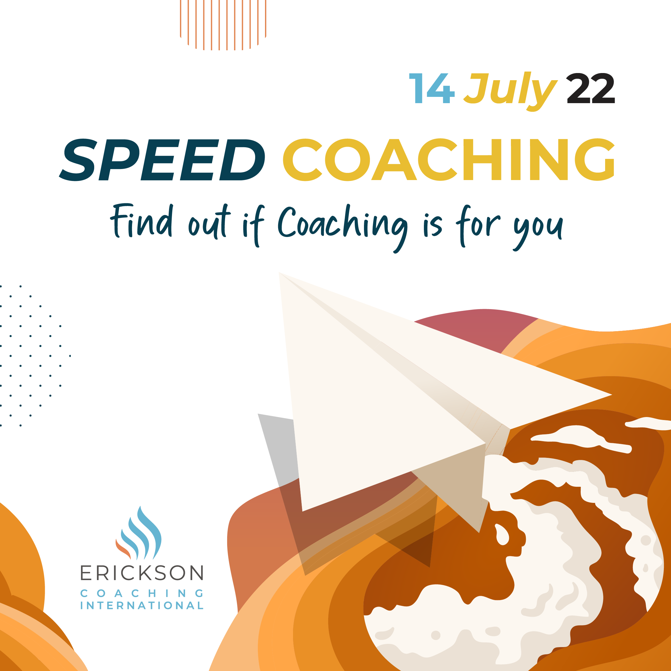 Erickson Speed Coaching Online Event 